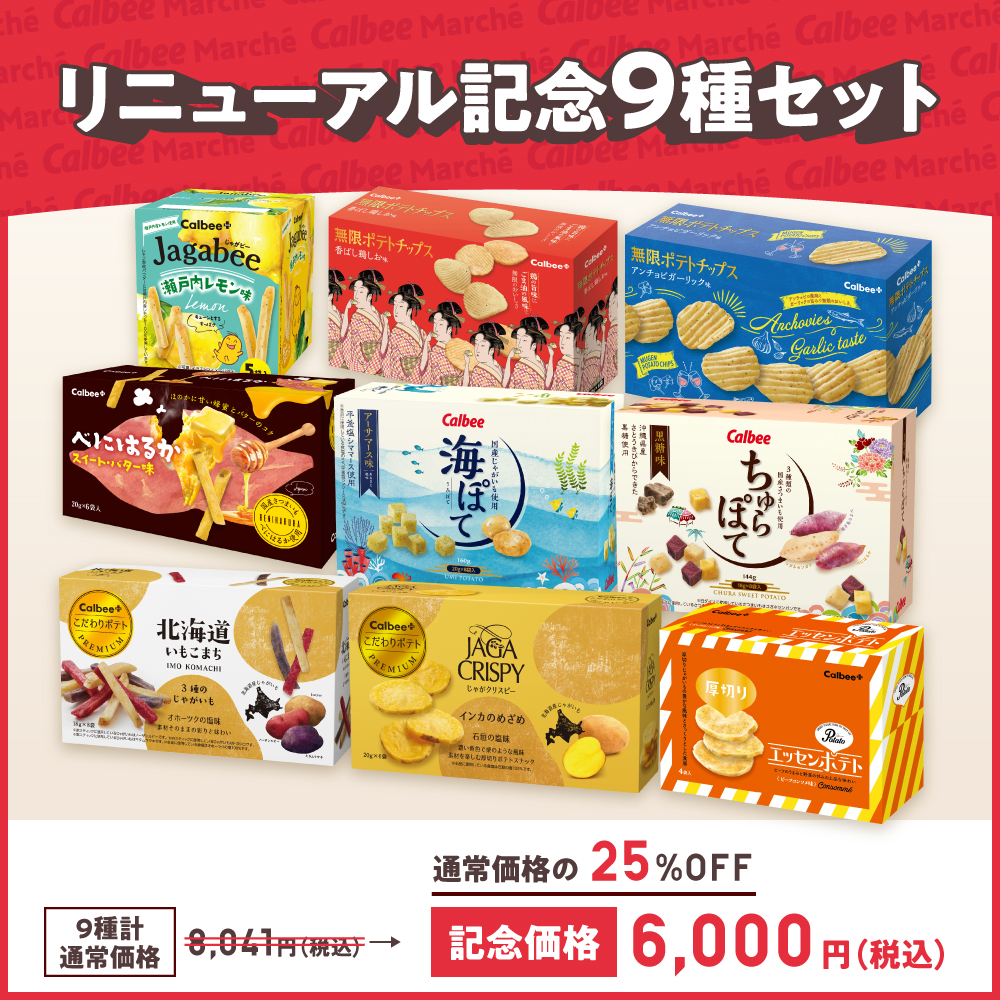リニューアル記念9種セット