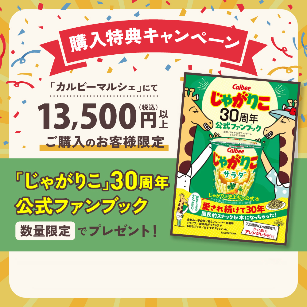 【購入特典】じゃがりこ30周年公式ファンブック