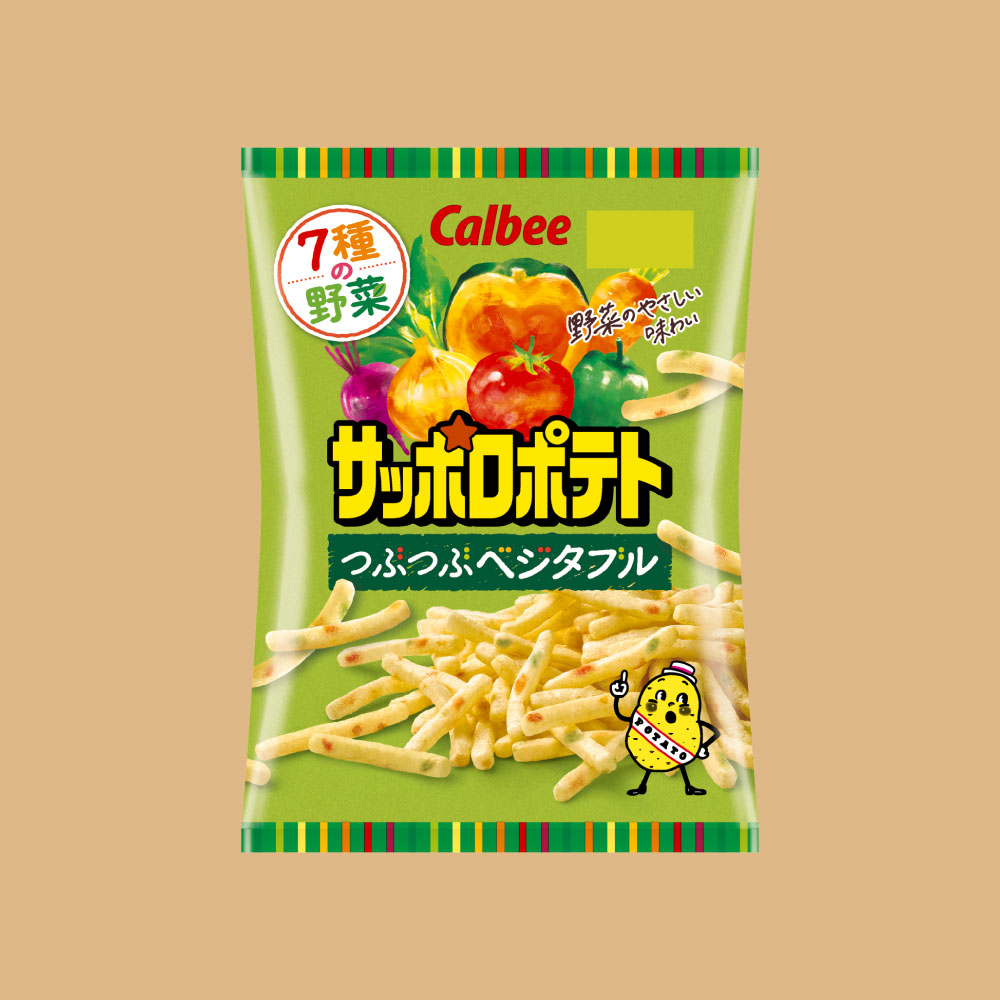 サッポロポテトつぶつぶベジタブル（72g）