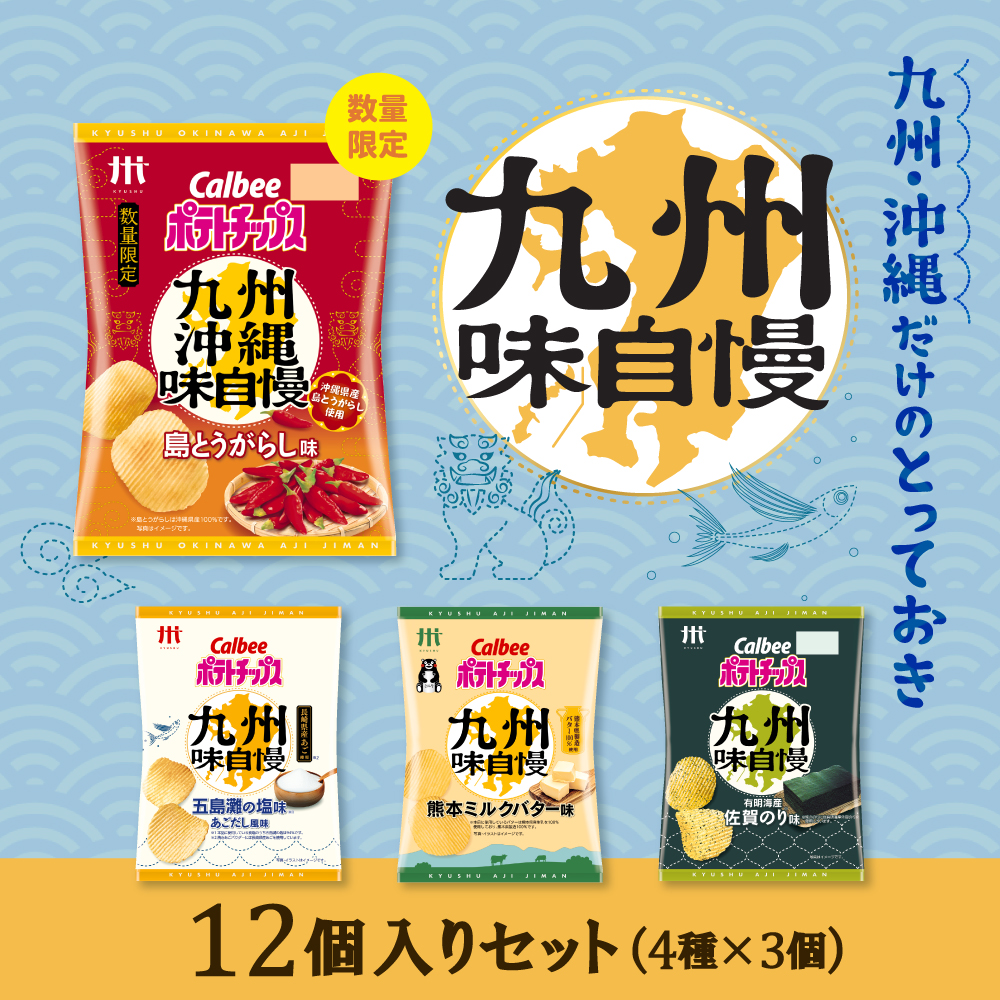 九州沖縄味自慢　アソートセット（4種×3個）