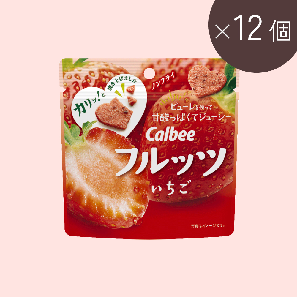 フルーツスナック フルッツいちご(30g×12個)
