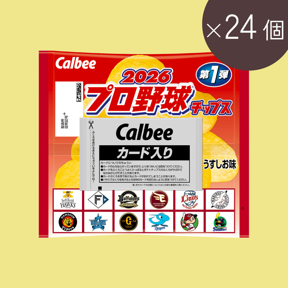 2026プロ野球チップス（22g×24個）