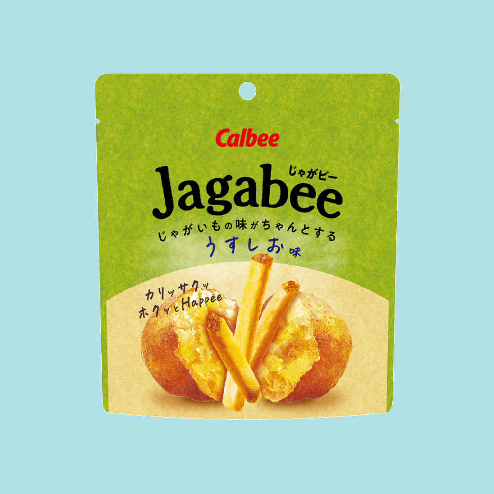 【アウトレット商品】Jagabee　うすしお味（38g）賞味期限2026年9月30日