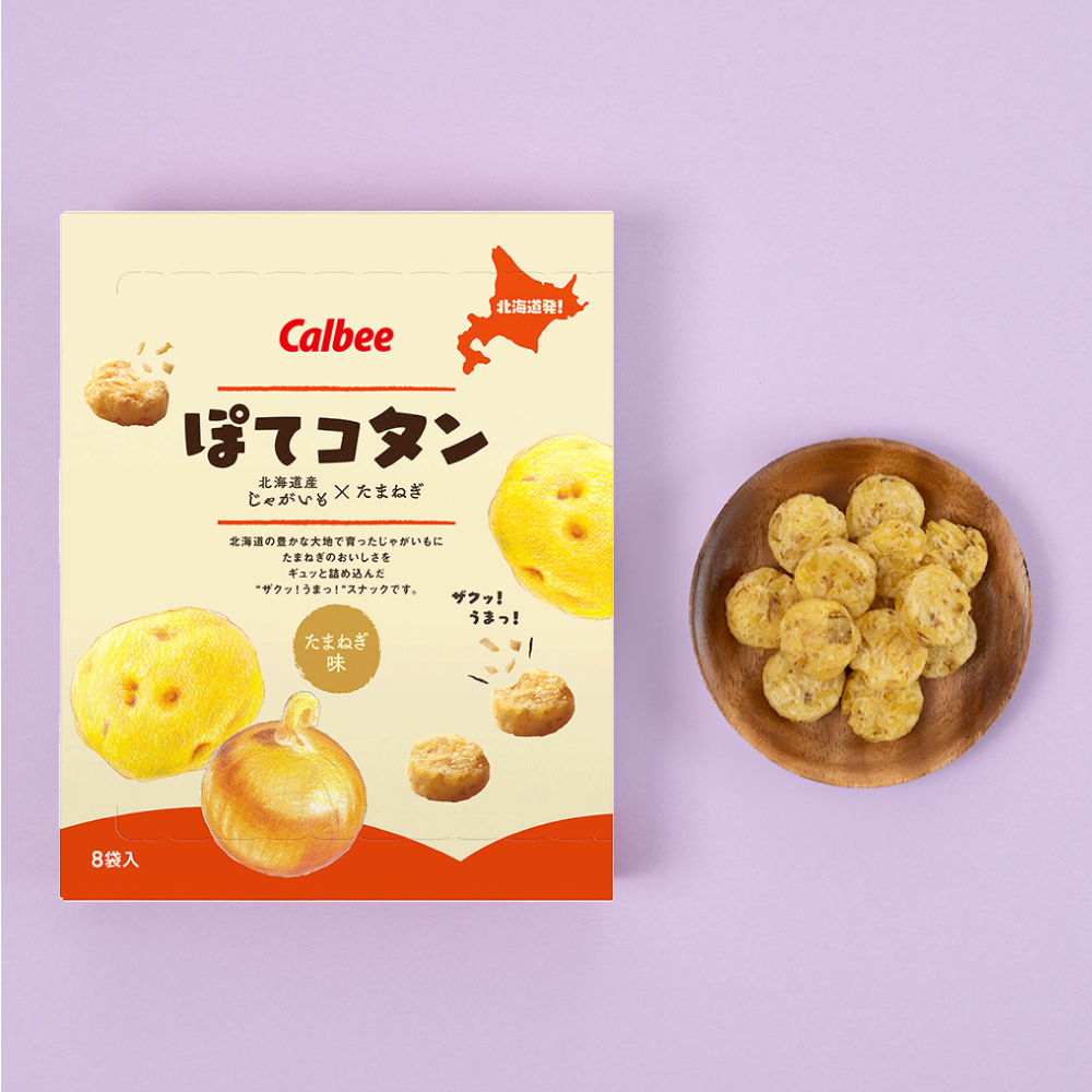ぽてコタン　たまねぎ味（15g×8袋）