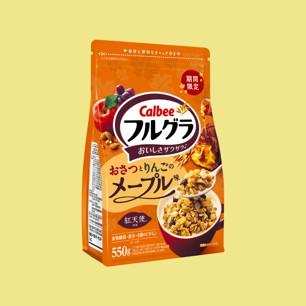 フルグラ　おさつとりんごのメープル味（550g)