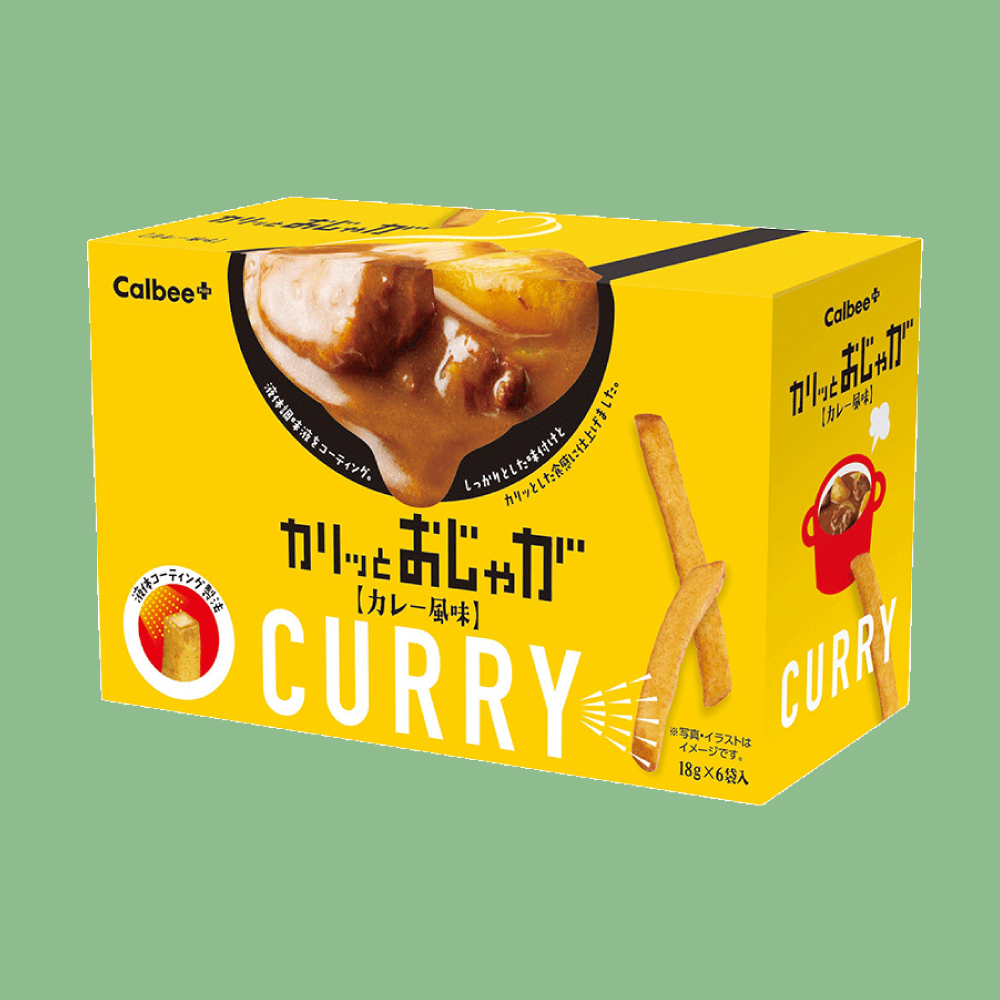 カリッとおじゃが　カレー風味(18g×6袋）