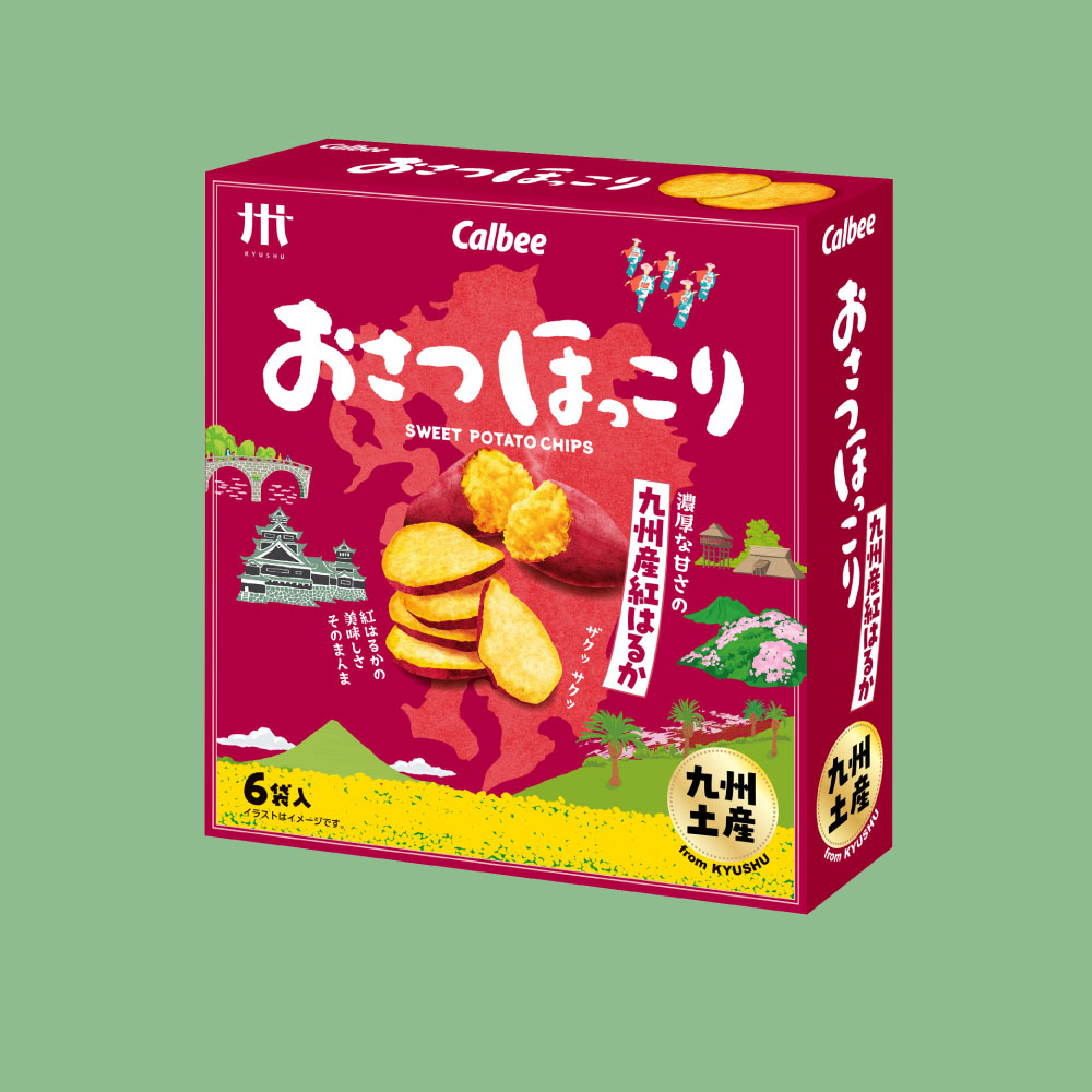 おさつほっこり　紅はるか（18g×6袋）