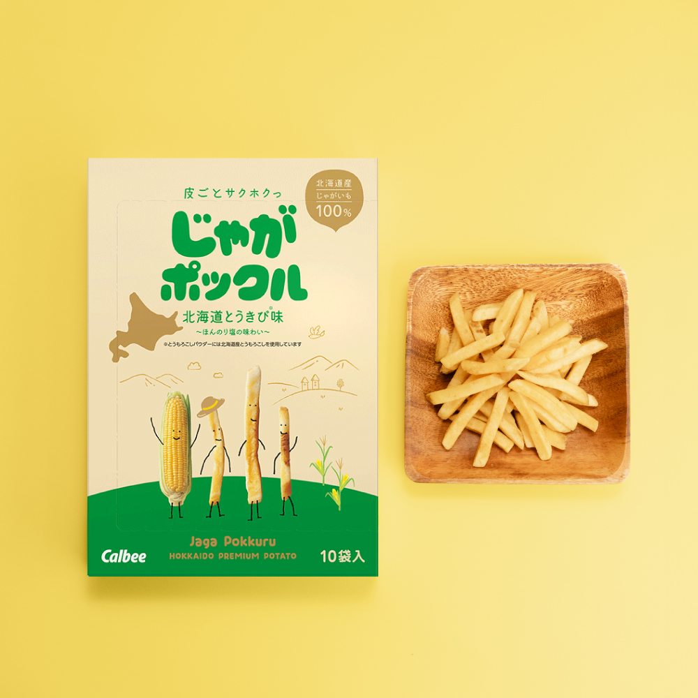 じゃがポックル　北海道とうきび味（17g×10袋）