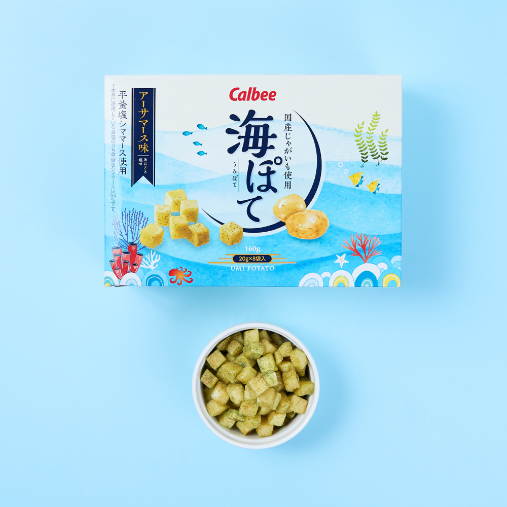 海ぽて アーサマース味(20g×8袋)