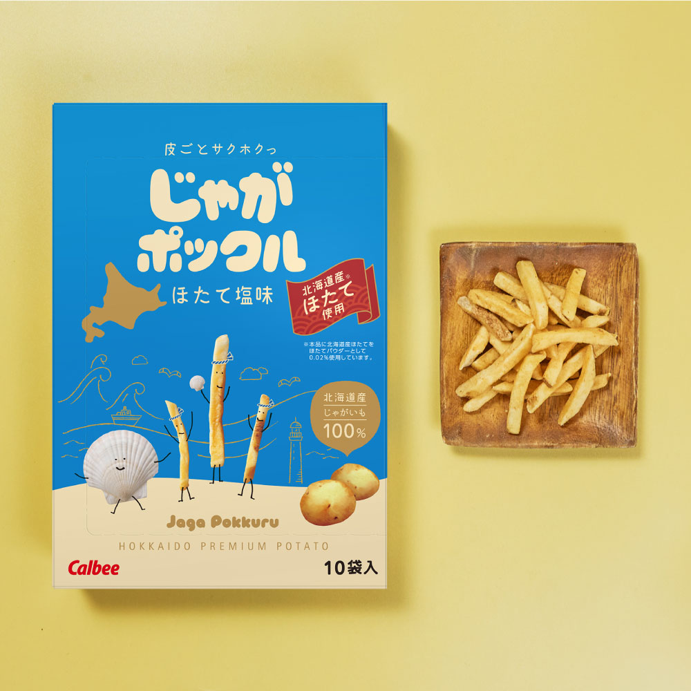 じゃがポックル　ほたて塩味（17g×10袋）（17g×10袋）