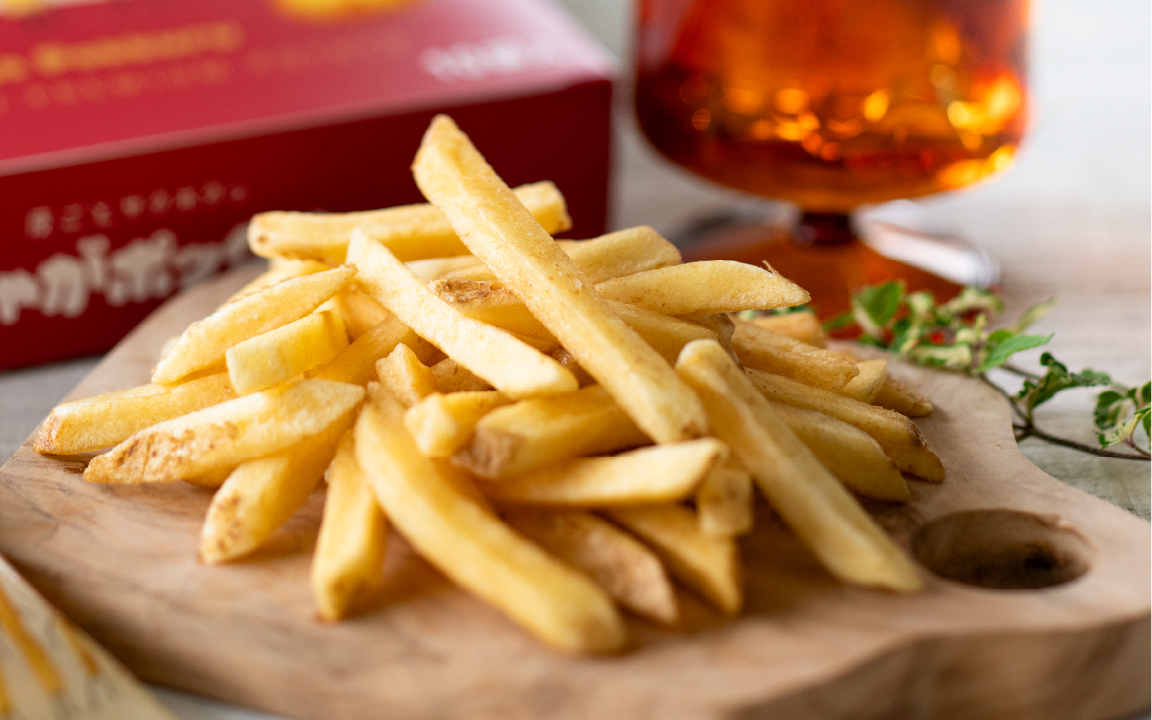 じゃがポックルのシズル画像