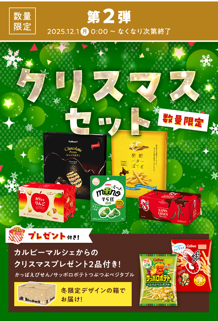 第2弾 クリスマスを楽しむ特別セット