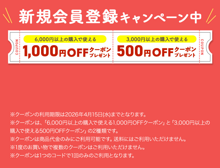 お得なクーポンをプレゼント！